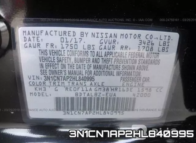 3N1CN7AP2HL840995 фото 10