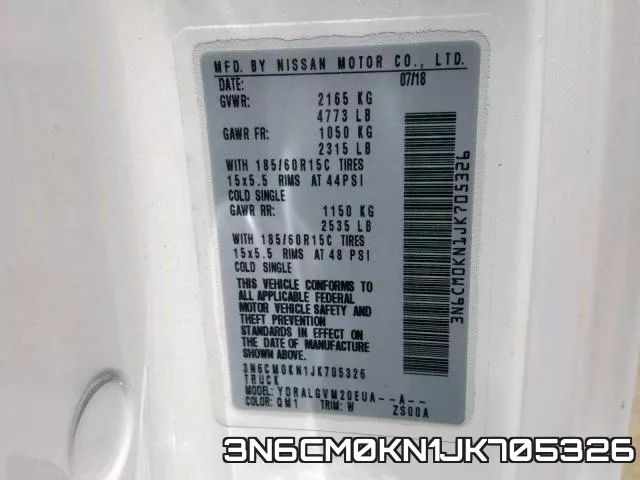 3N6CM0KN1JK705326 фото 2
