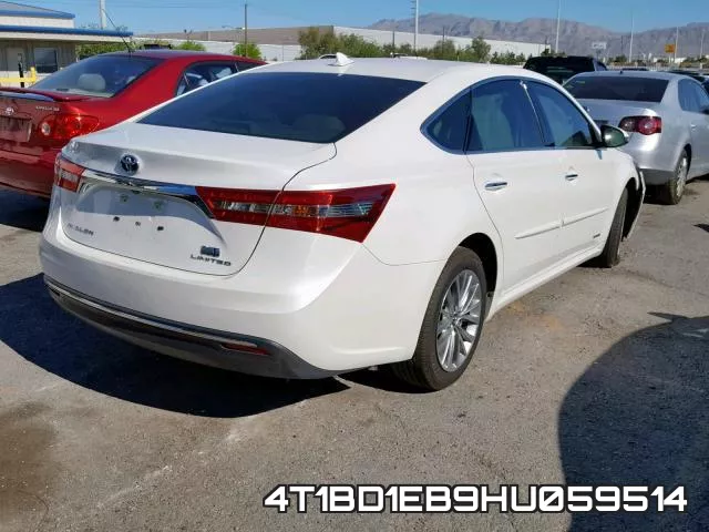 4T1BD1EB9HU059514 фото 5