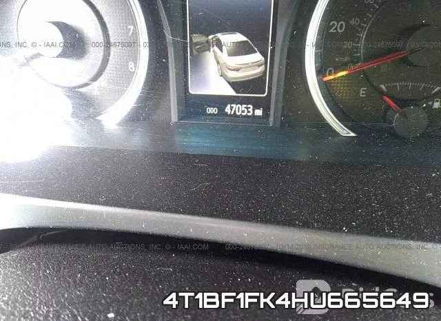 4T1BF1FK4HU665649 фото 8