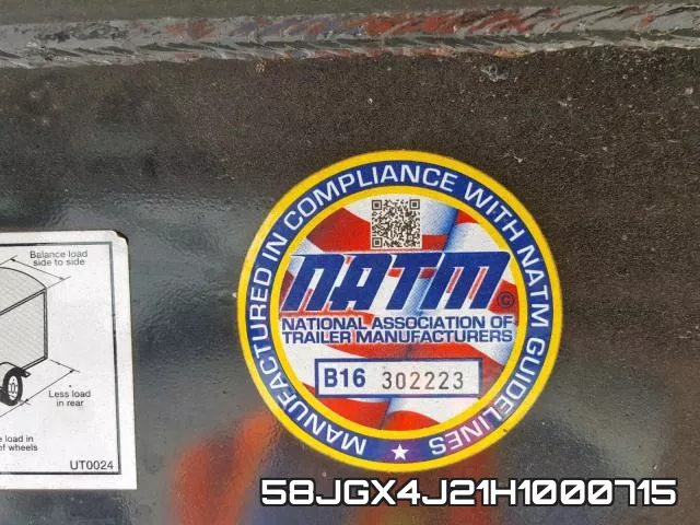 58JGX4J21H1000715 фото 9