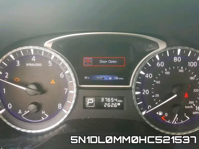 5N1DL0MM0HC521537 фото 9