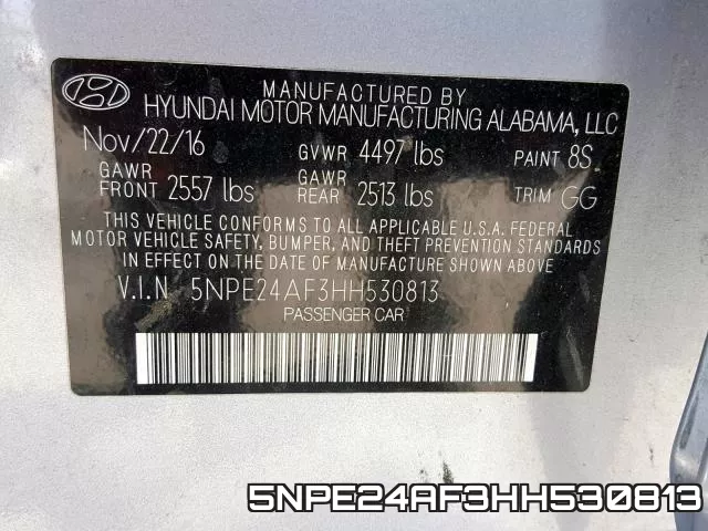 5NPE24AF3HH530813 фото 2
