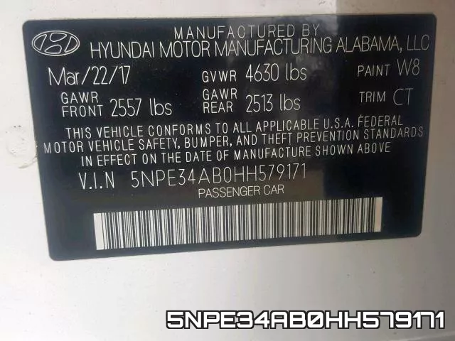 5NPE34AB0HH579171 фото 2