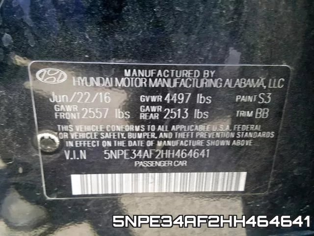 5NPE34AF2HH464641 фото 2