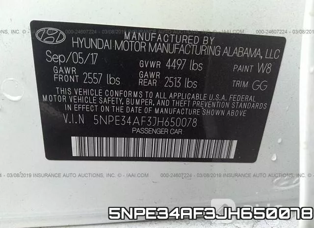 5NPE34AF3JH650078 фото 10