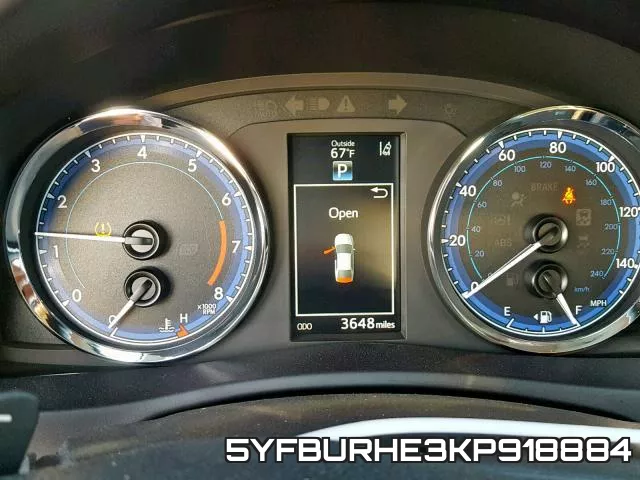 5YFBURHE3KP918884 фото 9