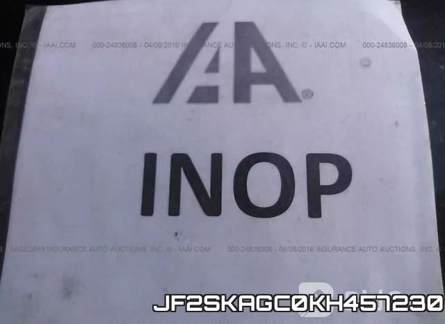 JF2SKAGC0KH457230 фото 8