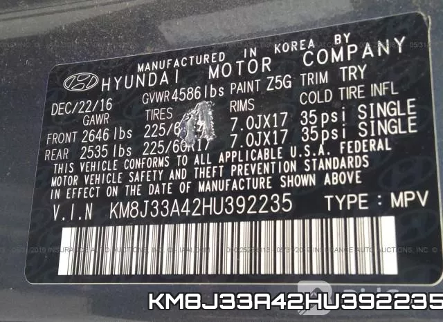 KM8J33A42HU392235 фото 10