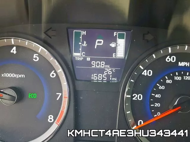 KMHCT4AE3HU343441 фото 9