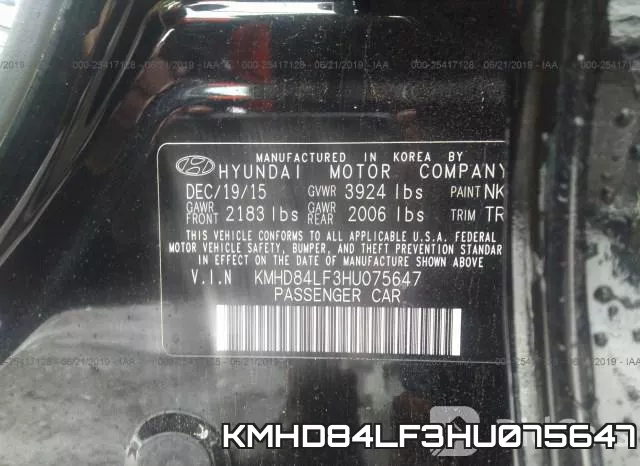 KMHD84LF3HU075647 фото 10