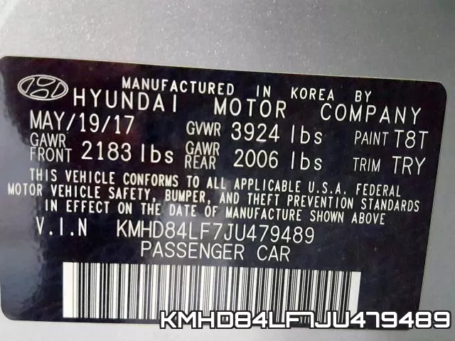 KMHD84LF7JU479489 фото 2