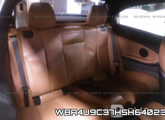WBA4U9C37H5H64023 фото 9