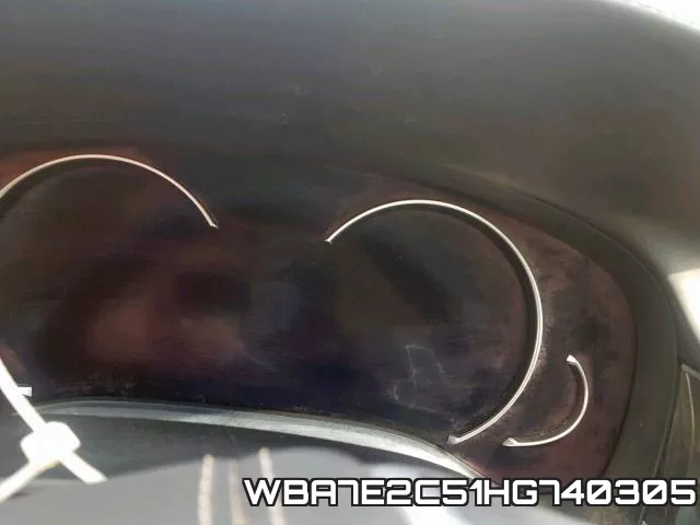 WBA7E2C51HG740305 фото 9