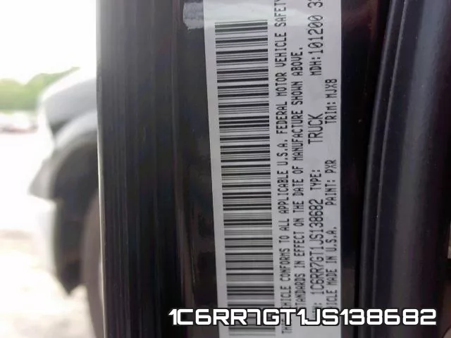 1C6RR7GT1JS138682 фото 2