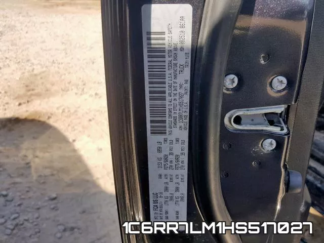 1C6RR7LM1HS517027 фото 2