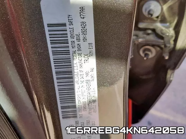 1C6RREBG4KN642058 фото 2