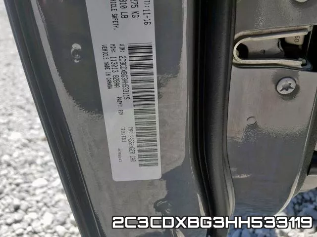 2C3CDXBG3HH533119 фото 2