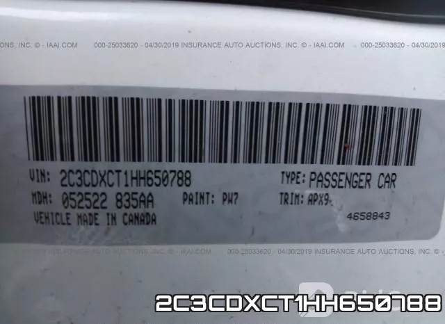 2C3CDXCT1HH650788 фото 10