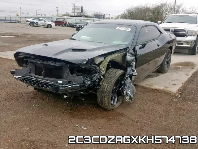2C3CDZAGXKH574738 фото 3