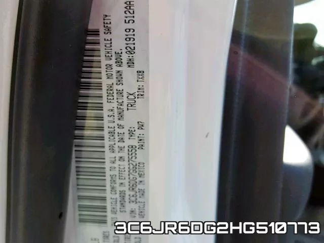 3C6JR6DG2HG510773 фото 2
