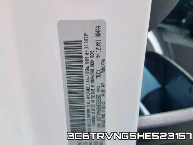 3C6TRVNG5HE523157 фото 2