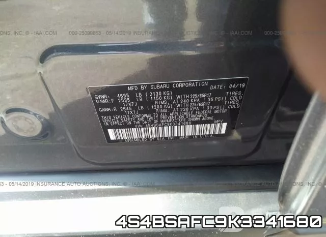 4S4BSAFC9K3341680 фото 10