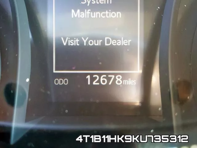 4T1B11HK9KU735312 фото 8