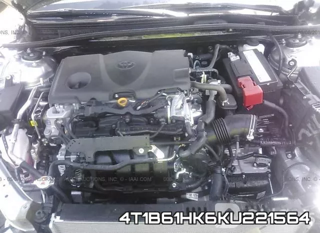 4T1B61HK6KU221564 фото 2