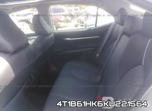 4T1B61HK6KU221564 фото 9