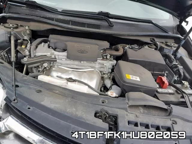 4T1BF1FK1HU802059 фото 8