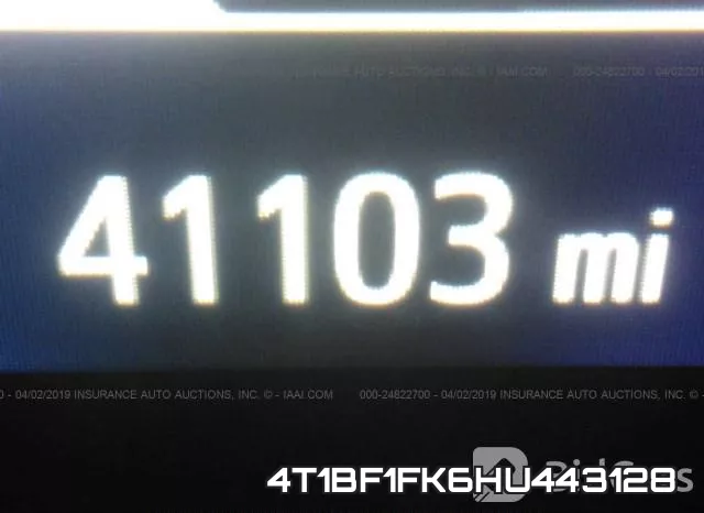 4T1BF1FK6HU443128 фото 7