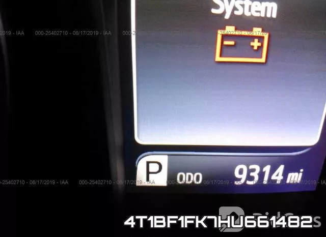 4T1BF1FK7HU661482 фото 8