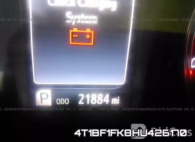 4T1BF1FK8HU426170 фото 8