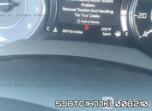 5J8TC1H77KL008210 фото 8