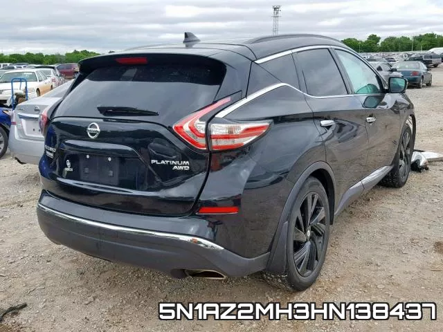 5N1AZ2MH3HN138437 фото 5