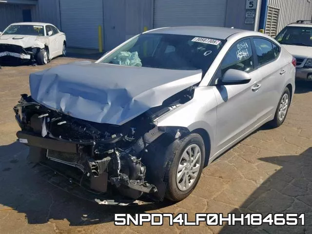 5NPD74LF0HH184651 фото 3