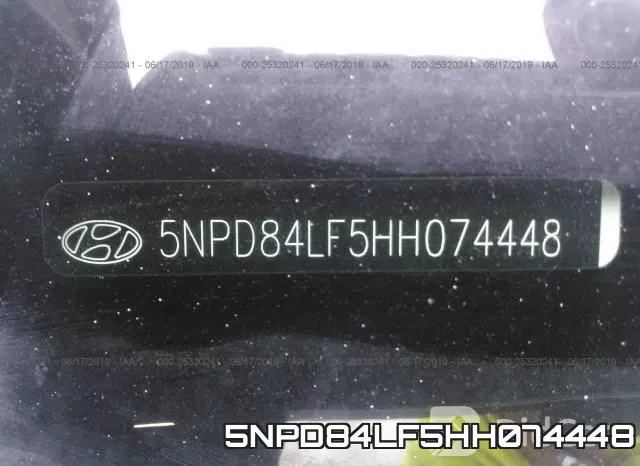 5NPD84LF5HH074448 фото 10