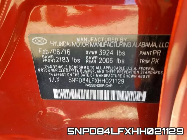 5NPD84LFXHH021129 фото 2
