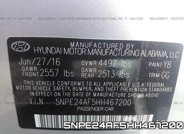 5NPE24AF5HH467200 фото 10