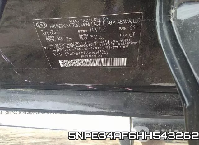 5NPE34AF6HH543262 фото 10