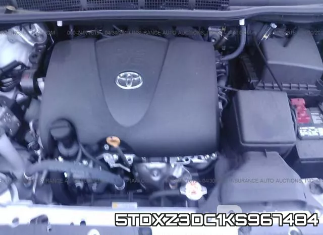 5TDXZ3DC1KS967484 фото 2