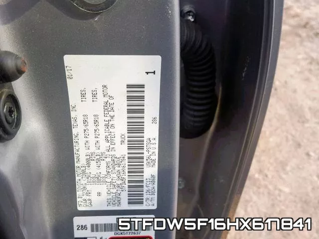 5TFDW5F16HX617841 фото 2