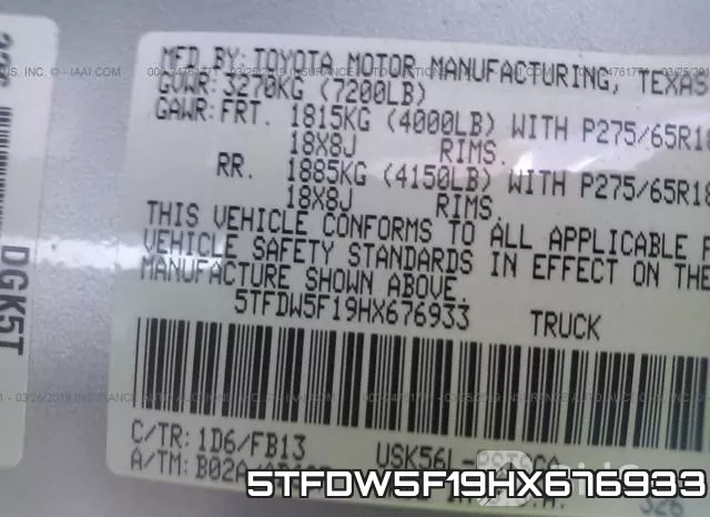 5TFDW5F19HX676933 фото 10