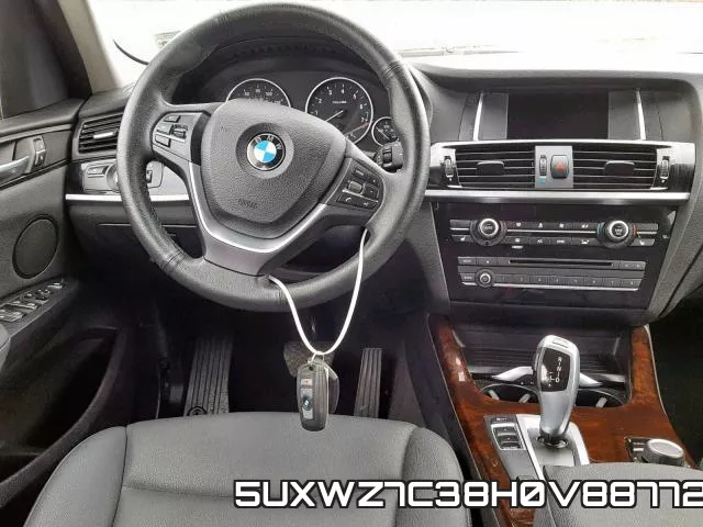 5UXWZ7C38H0V88772 фото 2