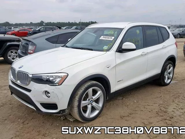 5UXWZ7C38H0V88772 фото 3