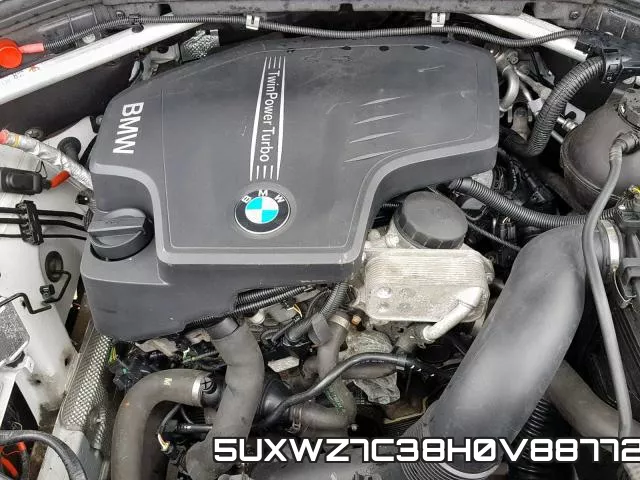 5UXWZ7C38H0V88772 фото 8