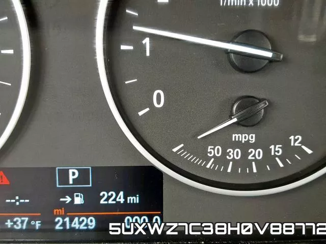 5UXWZ7C38H0V88772 фото 9