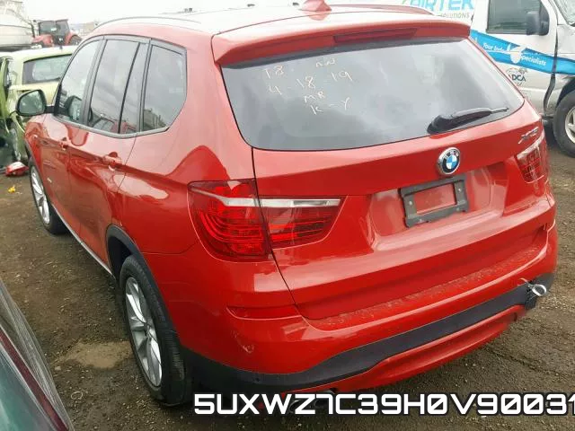 5UXWZ7C39H0V90031 фото 4