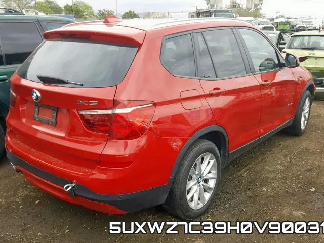 5UXWZ7C39H0V90031 фото 5